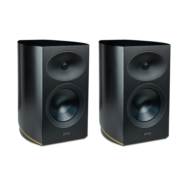 Arcam Radia R25 Bookshelf Speakers (Pair), Black 