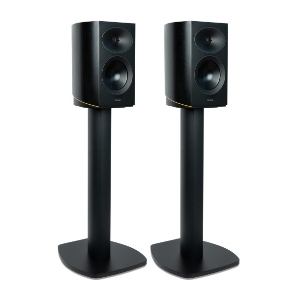 Arcam Radia R25 Bookshelf Speakers (Pair), Black - stand concept 