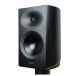 Arcam Radia R25 Bookshelf Speakers (Pair), Black - stand cloeseup 