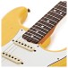 Fender Custom Shop '65 Stratocaster Journeyman Relic, 3A Rosewood Fingerboard, Aged Graffiti Yellow - upper frets