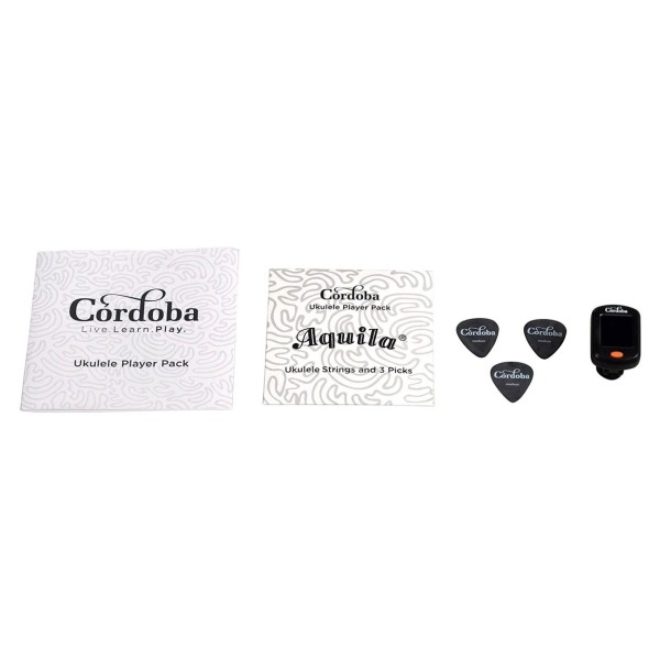 Cordoba Ukulele Player Pack, Concert