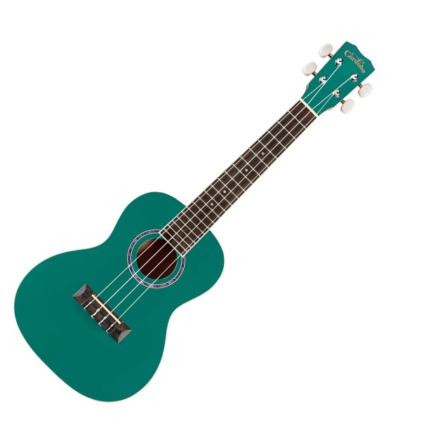 Cordoba 15C Concert Ukulele, Catalonia Green