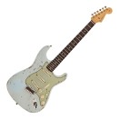 Fender Custom Shop '63 Stratocaster Heavy Relic RW, Faded Aged Sonic Blue