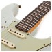 Fender Custom Shop '63 Stratocaster Heavy Relic RW, Faded Aged Sonic Blue - upper frets