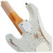 Fender Custom Shop '63 Stratocaster Heavy Relic RW, Faded Aged Sonic Blue - neck joint