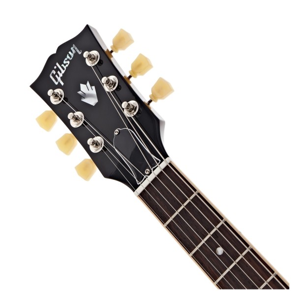 Gibson ES-335 Left Handed, Vintage Burst #232350196 - headstock