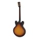 Gibson ES-335 Left Handed, Vintage Burst #232350196 - back