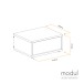 modul Small Drawer, Black