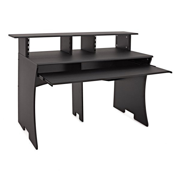 3 Tier Pro Audio Studio Desk by Gear4music, 8U (2025 Model) at