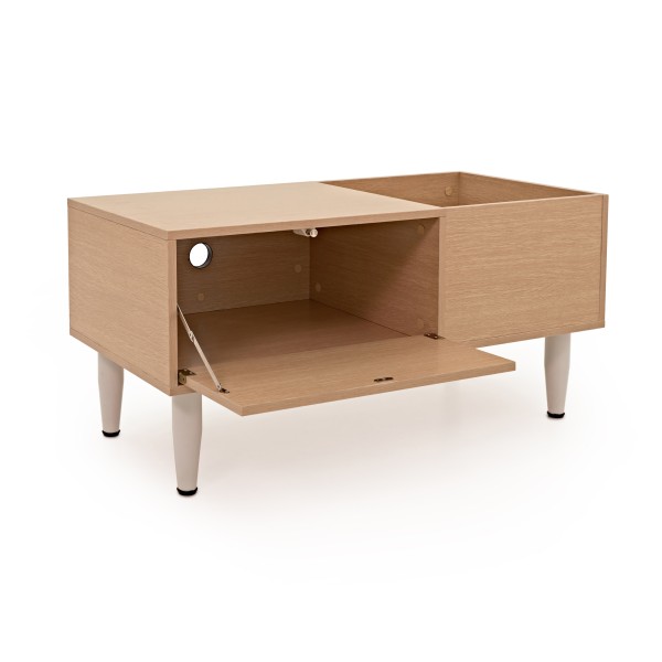 Turntable and Records Table by Gear4music