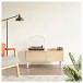 Turntable and Records Table by Gear4music