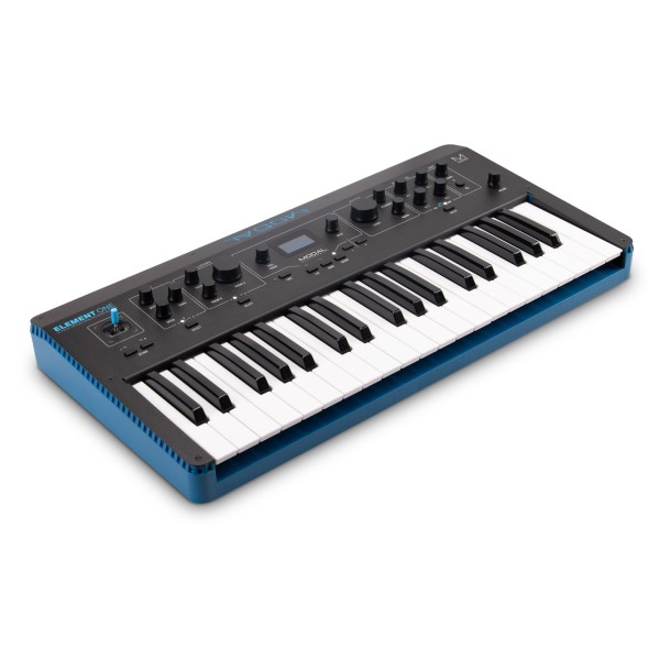 Modal ELEMENT One 8-Voice Virtual Analog Synthesizer - Angled