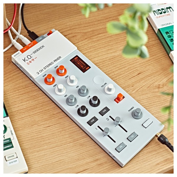 Teenage Engineering EP-136 K.O.-Sidekick 2 Channel Stereo Mixer - Lifestyle