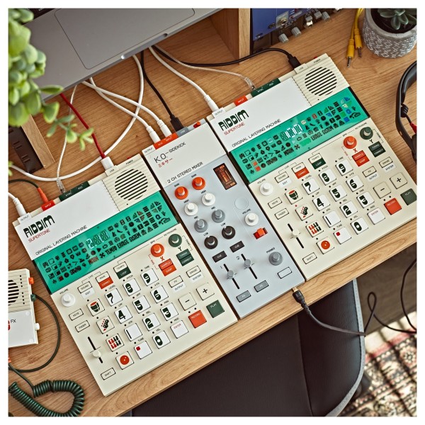 Teenage Engineering EP-136 K.O.-Sidekick 2 Channel Stereo Mixer - Lifestyle 6