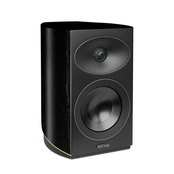 Arcam Radia R15 Bookshelf Speakers (Pair), Black - aingle angle 