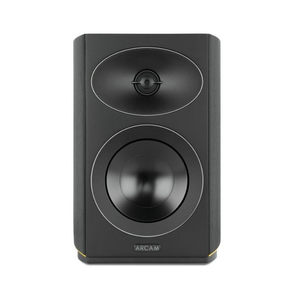 Arcam Radia R15 Bookshelf Speakers (Pair), Black - front 