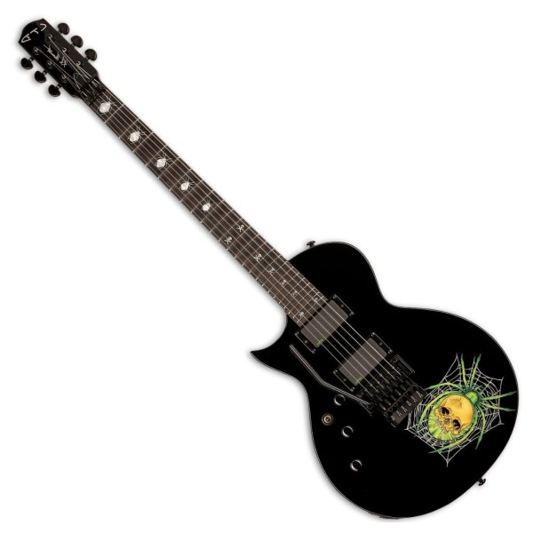 ESP LTD KH-3 Spider Kirk Hammett Signature Left Handed, Black