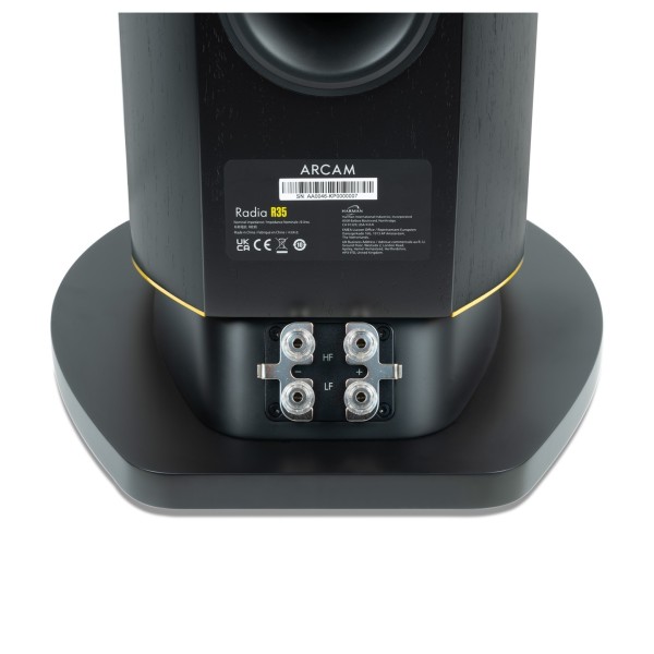 Arcam Radia R35 Floorstanding Speakers (Pair), Black terminals 