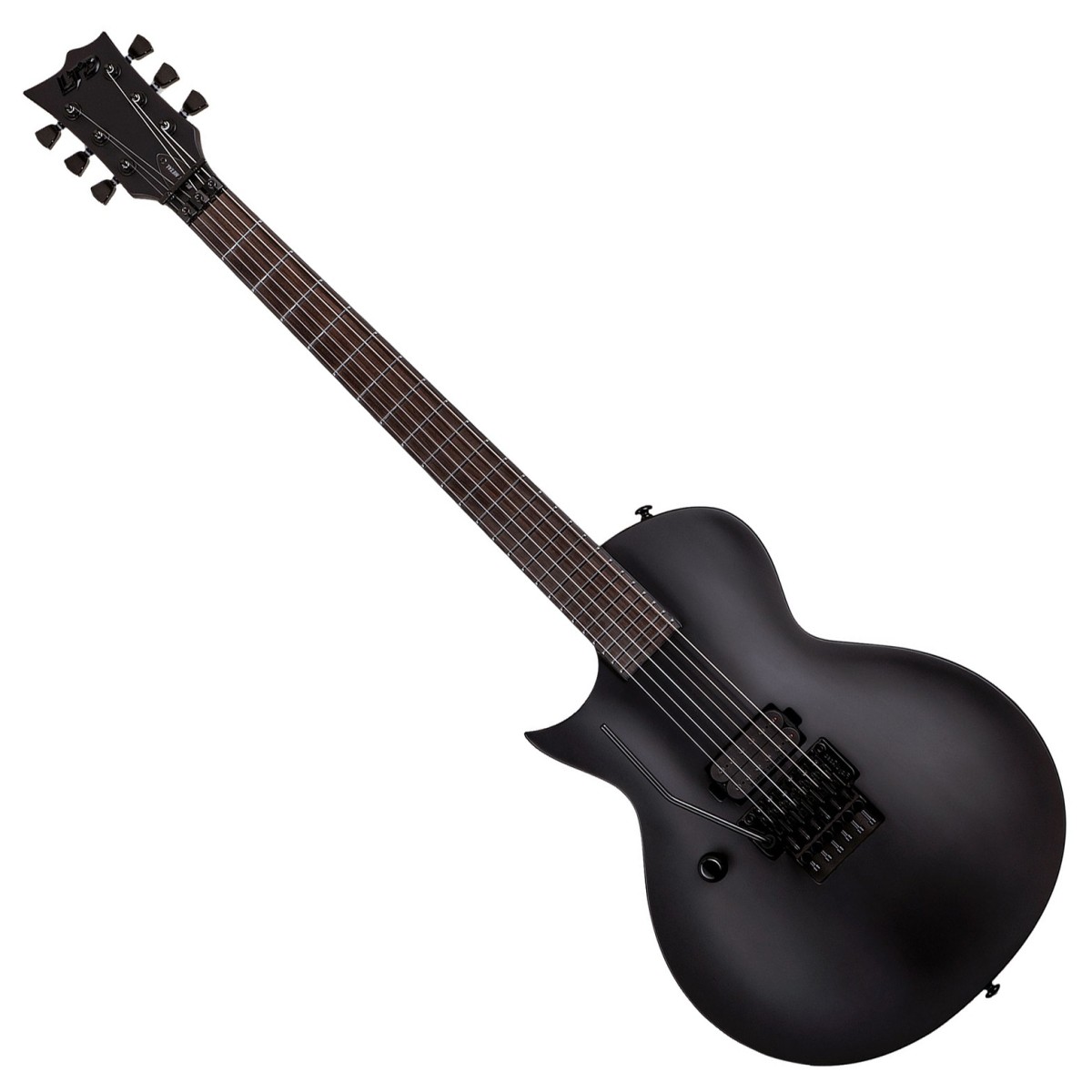 ESP Guitars ESP LTD EC-FR Black Metal Left Handed Black Satin