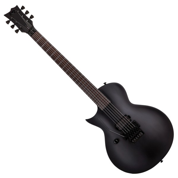ESP LTD EC-FR Black Metal Left Handed, Black Satin