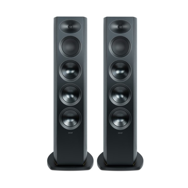 Arcam Radia R45 Floorstanding Speakers (Pair), Black - front 