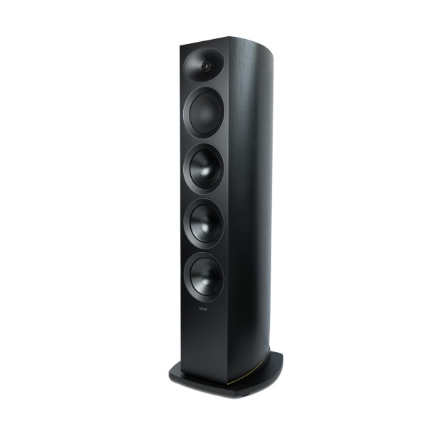 Arcam Radia R45 Floorstanding Speakers (Pair), Black - left 
