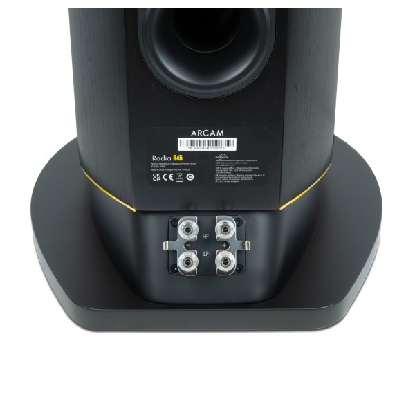 Arcam Radia R45 Floorstanding Speakers (Pair), Blackterminals 