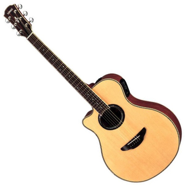 Yamaha APX700 Left Hand Electro Acoustic Guitar, Natural at Gear4music