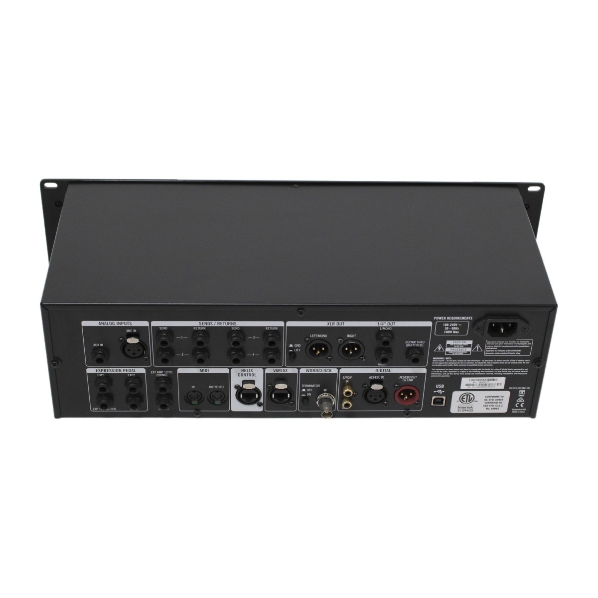Line 6 Helix Rack Multi-Effect Guitar Processor - Secondhand at Gear4music