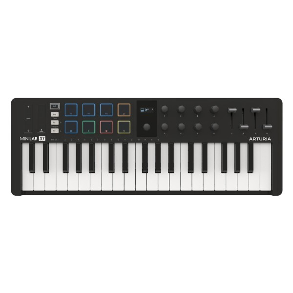 Arturia Minilab 37 MK3, Black - Main