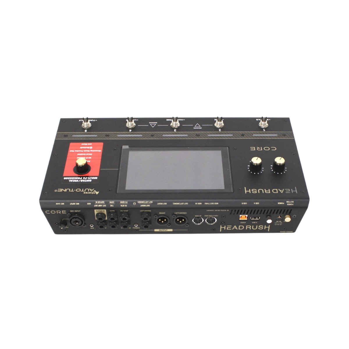 HeadRush Processador de efeitos para guitarra e voz CORE - Em segunda ...