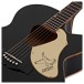 Gretsch G5022BFE Rancher Falcon Jumbo Electro Acoustic, Black
