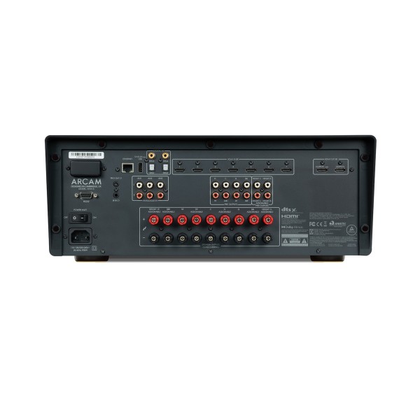 Arcam Radia AVA15 8k Immersive Surround Sound AVR Amplifier - rear 