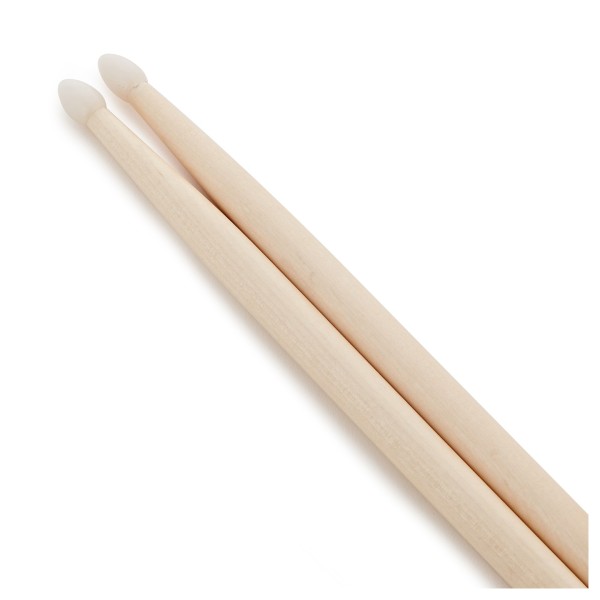 2B Nylon Tip Maple Drumsticks by Gear4music
