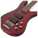 Warwick RockBass Streamer Standard Bass, Burgundy Red