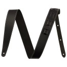 Fender 2" Essentials Leather Strap, Black