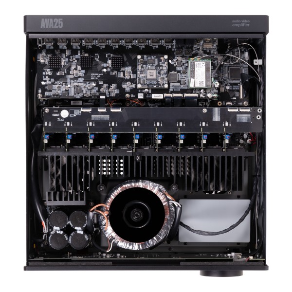Arcam Radia AVA25 8k Immersive Surround Sound AVR Amplifier - inside 