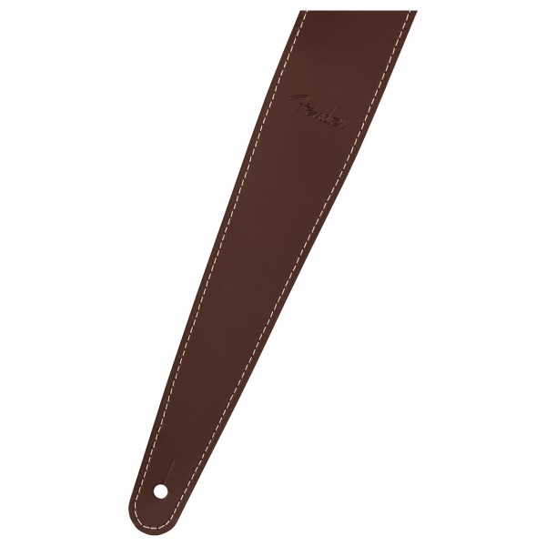 Fender 2" Essentials Leather Strap, Brown