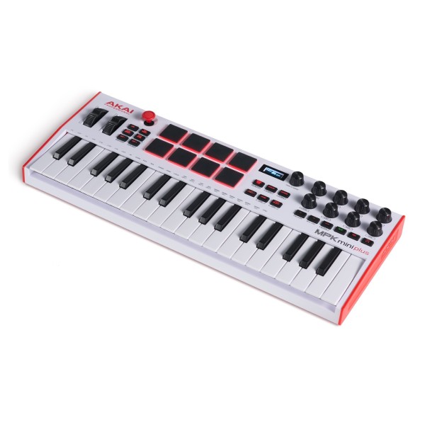 MPK Mini Plus 37-Note MIDI Keyboard - Angled