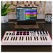 Akai Professional MPK Mini Plus White 37-Key MIDI Keyboard - Lifestyle 4