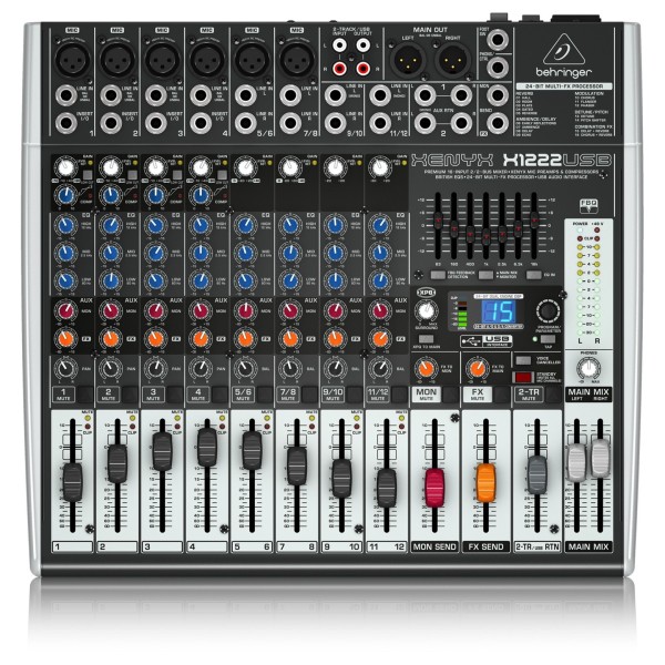 Behringer XENYX X1222USB Mixer