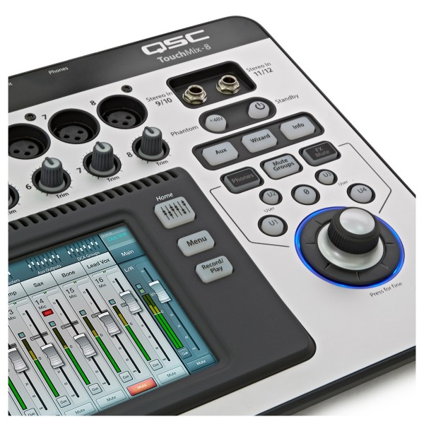 QSC TouchMix 8 Compact Digital Mixer at Gear4music
