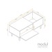 modul Turntable and Records Table, Light Oak