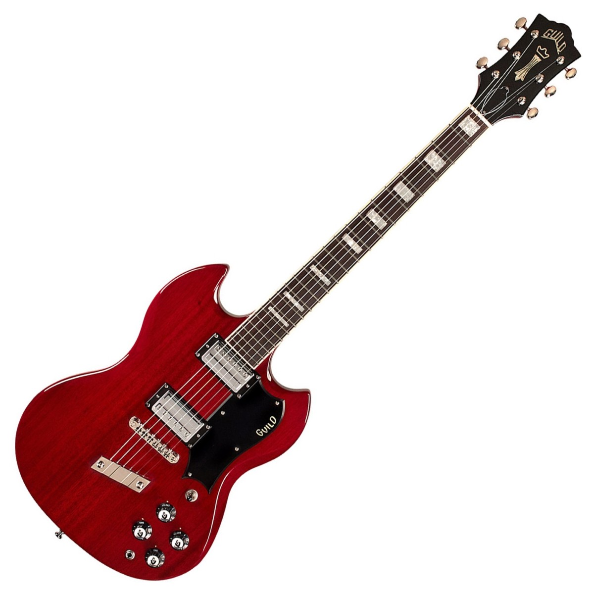 Guild Polara Deluxe Cherry Red