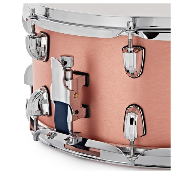 Premier Artist 14" x 6.5" Copper Snare Drum, Brushed Antique Copper