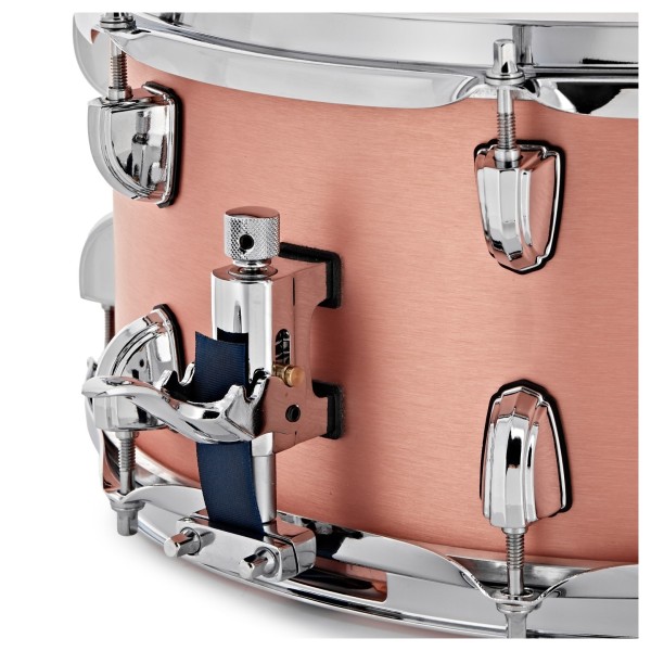Premier Artist 14" x 6.5" Copper Snare Drum, Brushed Antique Copper