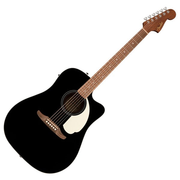 Fender California Standard Redondo CE, Spruce Top, Black - front
