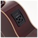 Tanglewood TW4-E-BLB Winterleaf Super Folk, Barossa Red Gloss - electronics 
