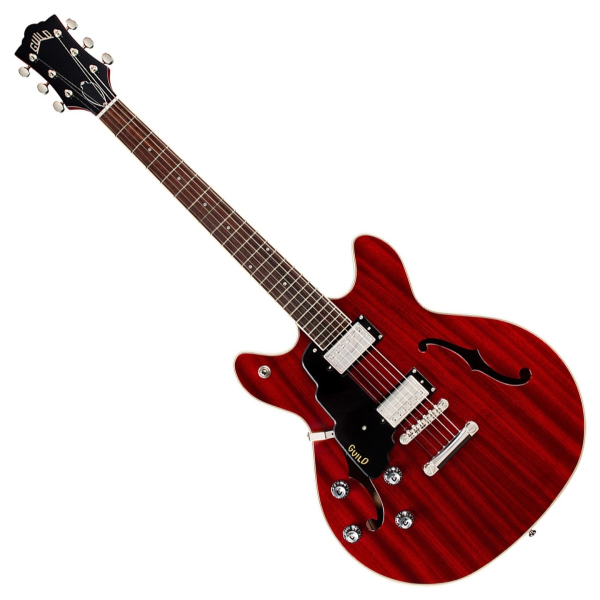 Guild Starfire I Double Cut Left Handed Cherry Red