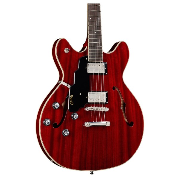 Guild Starfire I Double Cut Left Handed, Cherry Red - body